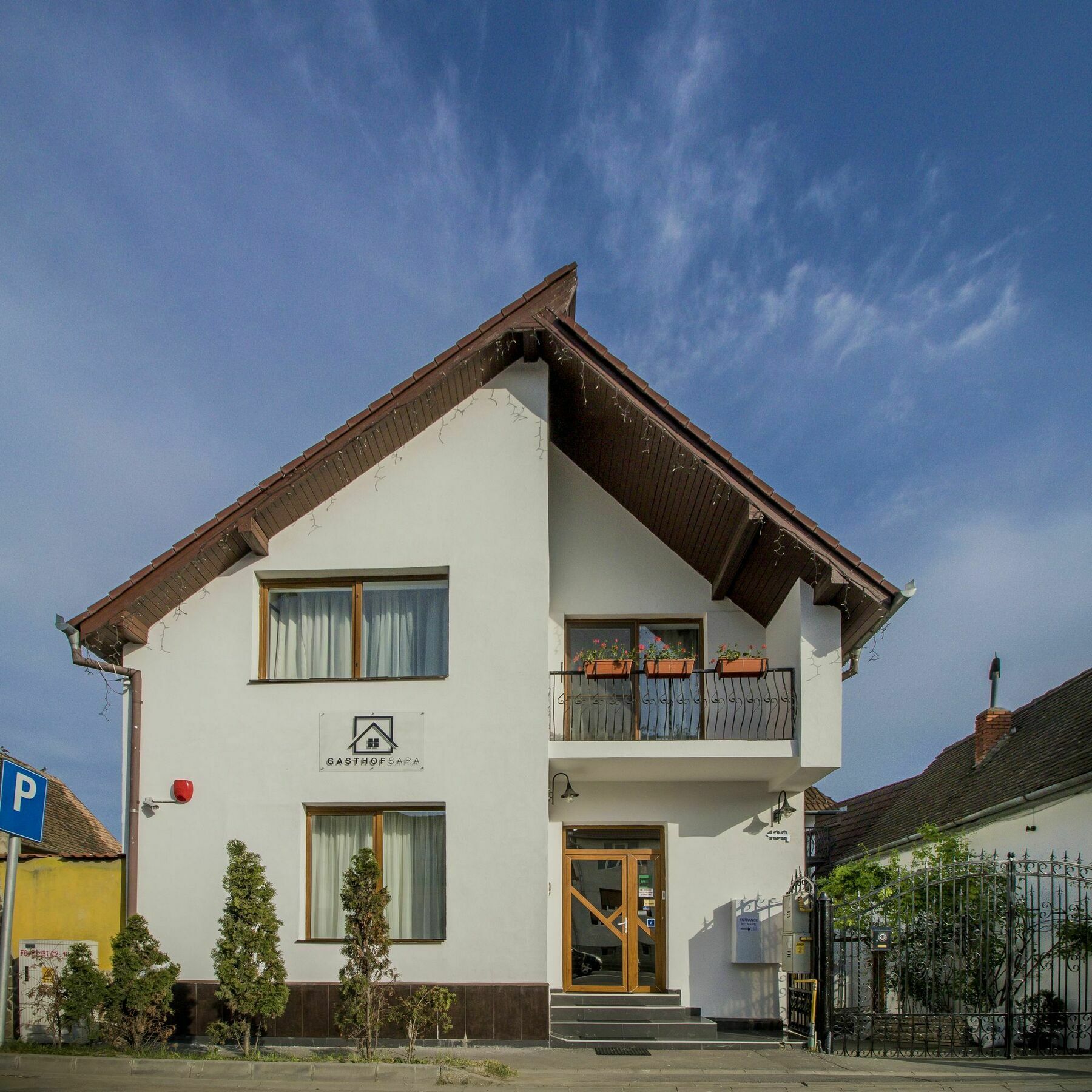 Gasthof Sara 锡比乌 外观 照片